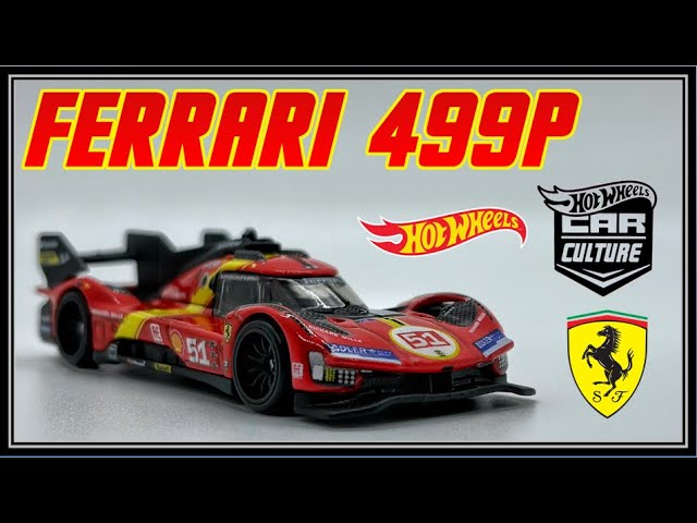 Hot Wheels Ferrari 499p! (Circuit Legends 2025) - YouTube
