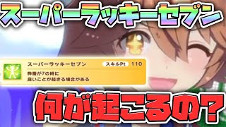 【ウマ娘】何が起こる?マチカネフクキタルのスーパーラッキーセブン!【プリティーダービー/URAファイナルズ/育成/マチカネフクキタル】