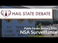 Public Forum - January 2021 - NSA Surveillance