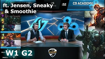 CLG Academy vs Cloud 9 Academy | Week 1 NA Academy League Summer 2018 | CLGA vs C9A