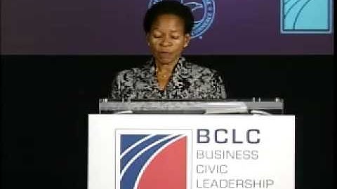 Anna Tibaijuka at the 2009 Global Corporate Citizenship Conference (3 of 3)
