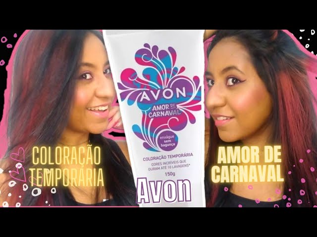 Tinta Pra Cabelo Rosa Pink, Cosmético Feminino Avon Nunca Usado 91918583