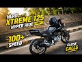 HERO Xtreme 125R HYPER RIDE 🚀 || part 2 close calls || 100+speed 📈