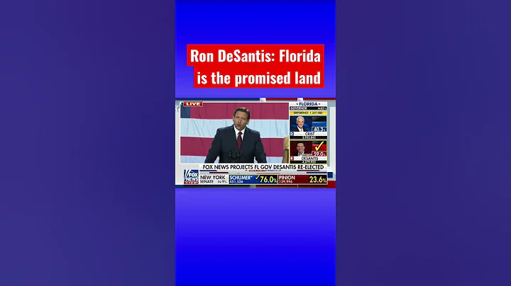 DeSantis's victory speech blasts leftist politicia...