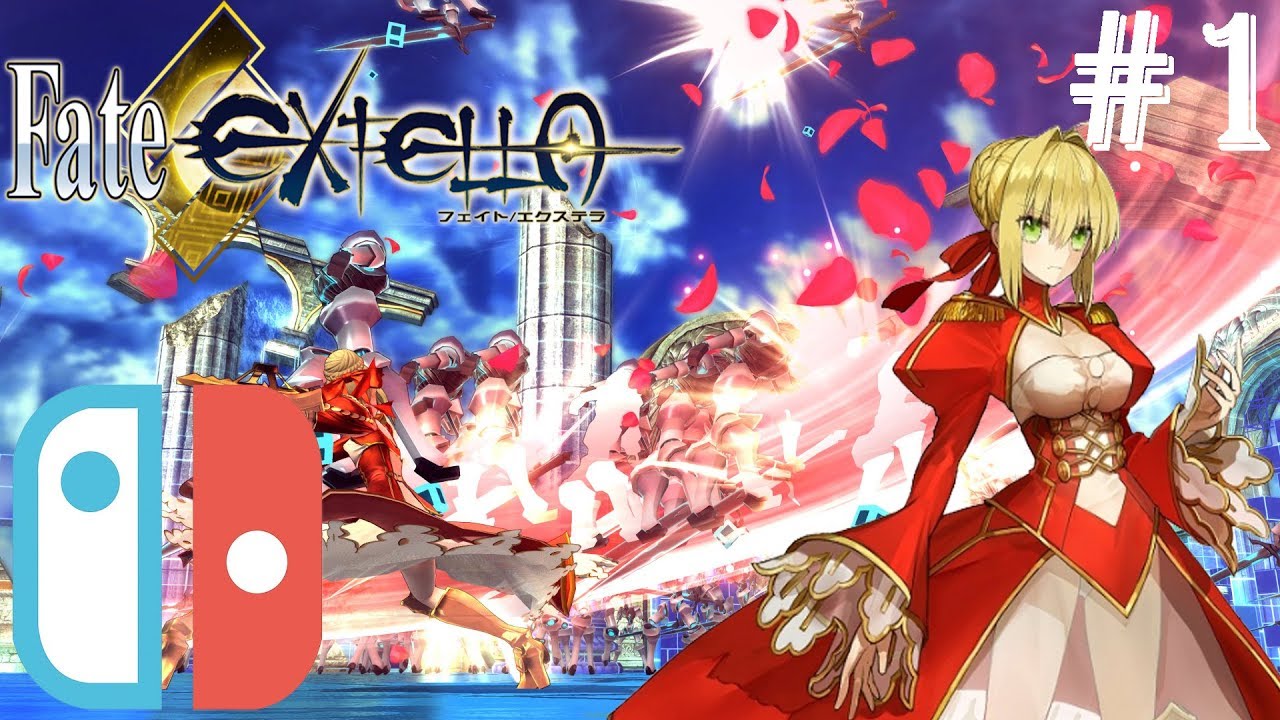 FATE/EXTELLA for Switch. Gameplay 1 YouTube