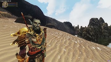 Morrowind Remastered-Openmw Modded Gameplay-130 Mods Animated Grass 15 Cells MAX settings