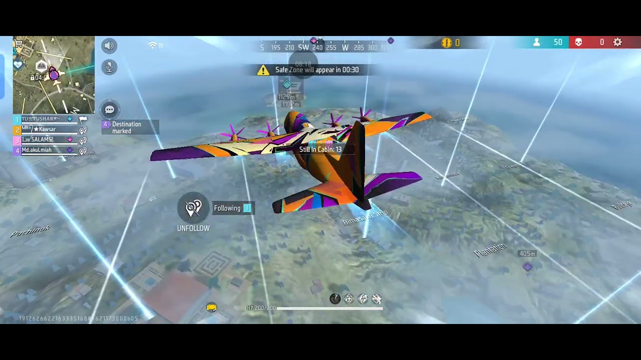 Free Fire Squad BR ranked action gameplay - YouTube