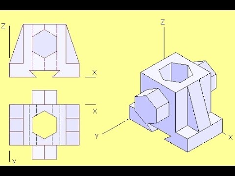 Vidéo: Comment Dessiner Isométrique