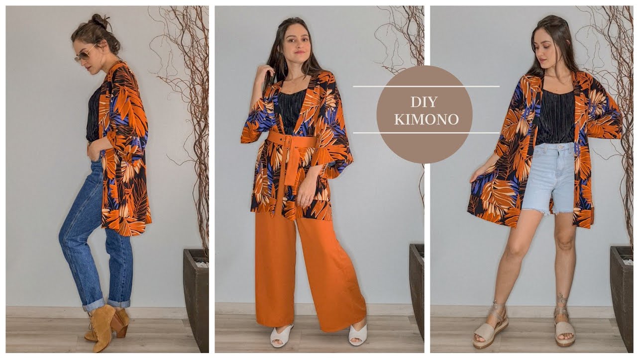 FAÇA SEU KIMONO, PASSO A PASSO, looks com kimono