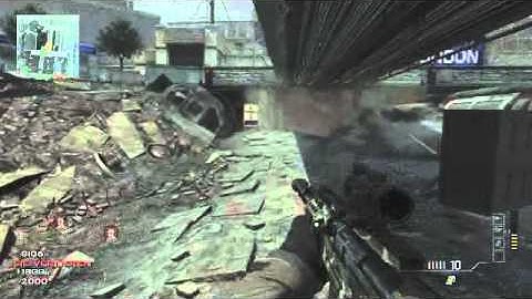 MW3 Throwing Knife Across the Map ! [HD]