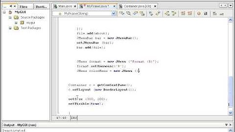 Урок №157. Java. Работа с меню. Создание меню (Часть 2)