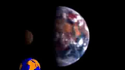 Moon transits Earth in new spacecraft movie