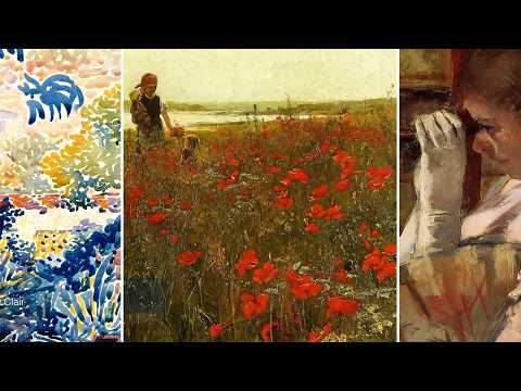 Impressionist Art TV — Silent Art Gallery · August 2 Afternoon | Poppies… & others