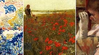 Impressionist Art TV — Silent Art Gallery · August 2 Afternoon | Poppies… & others