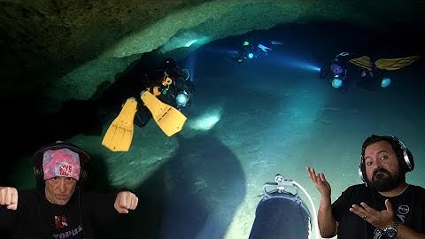 Divers React to DPV Cave Diving in Jackson Blue Spring