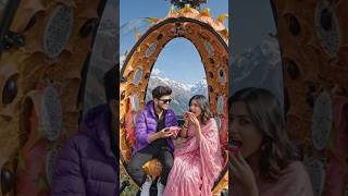 🐉🍈 Dragon Fruit Helicopter Adventure 🚁 | Girlfriend Ke Saath Pahadon Mein Fun 😍🏔️ #Helicopter #Fruit