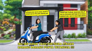 SHAMELESS NEIGHBOR ALWAYS BORROWING STUFF | ANIMATED DRAMA CARTOON