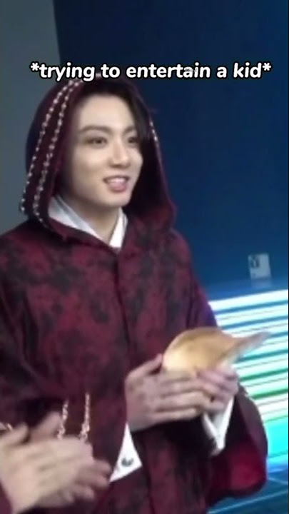 when they tried to cheerup a kid..🤣😂jin...
