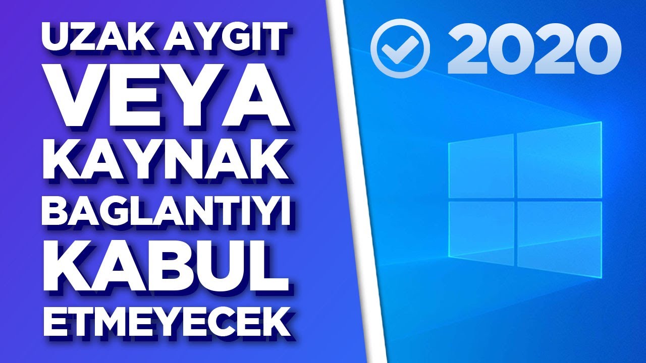 YENİ 2024 | Windows 11/10 Uzak aygıt veya kaynak bağlantıyı kabul etmeyecek