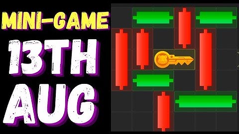 HAMSTER KOMBAT MINI-GAME MADE EASY (KEY PUZZLE SOLVED 13th AUGUST)