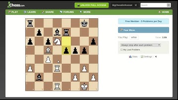 Tactics Trainer on Chess.com #5