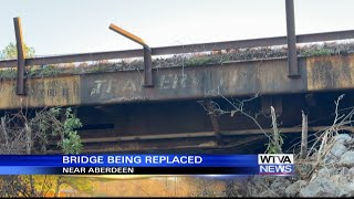 Bridge being replaced in Monroe County