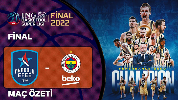 ŞAMPİYON FENERBAHÇE BEKO! | BSL Playoff Final 4. Maç Özet | Anadolu Efes 80-92 Fenerbahçe Beko