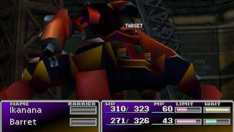 Final fantasy VII - Boss Guard Scorpion