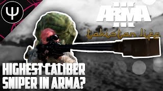 ARMA 3: Takistan Life Mod — Highest Caliber Sniper Rifle in ARMA?!