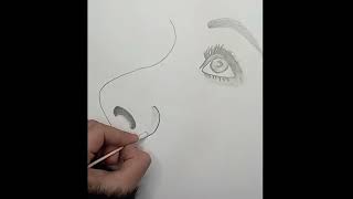 I Miss You😢| Girl Crying face drawing | Pencil Sketch step by step #sketch  #drawing