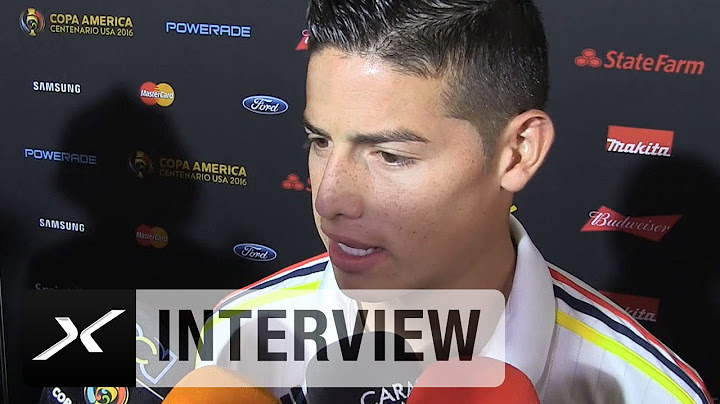 James Rodriguez zu Kolumbiens Elfer-Krimi | Peru - Kolumbien 2:4 n.E. | Copa America 2016