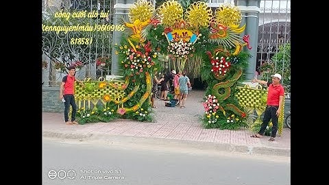 Cổng cưới rồng phụng _ cổng cưới Alo Tui Ken Nguyễn(0916681858)