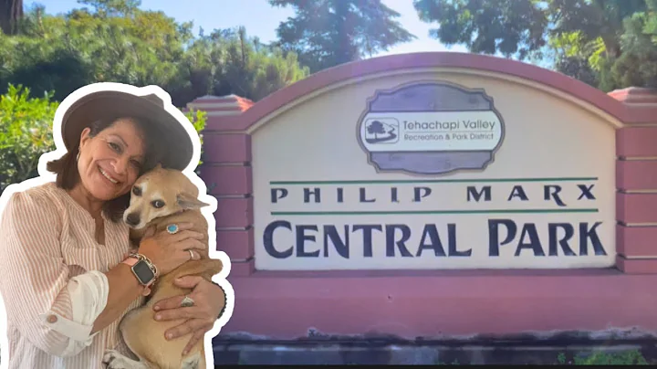 FUN nature ADVENTURE at Philip Marx Central Park in Tehachapi, California with my CUTE Dog 🐶😍