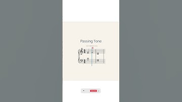 Non Harmonic Tones #musictheory #melodymastery