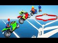 Spiderman, Hulk, Sonic w/ an Impossible Challenge by Motorcycle Competition #179
