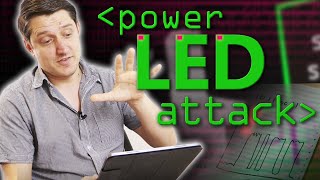 Power LED Attack  Computerphile