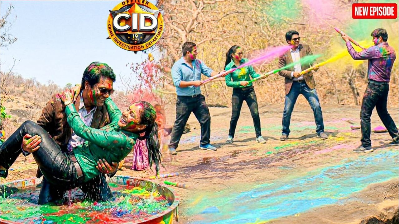 Cid टीम ने पहाड़ो पर जाकर खेली होली || CID | Latest Episode ||