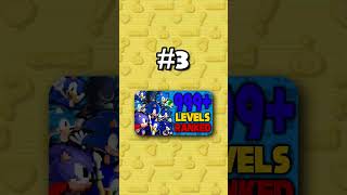 Number 3 - Ranking ALL 999+ Sonic Levels from Worst to Best #sonicthehedgehog