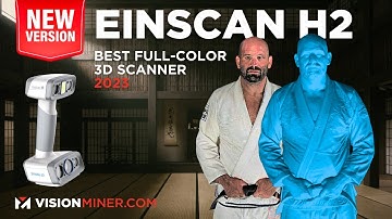Einscan H2 - Unboxing & First Human Scan - Professional Infrared Full Color 3D Scanner!