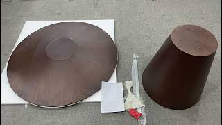 Round Table Assembly Instructions