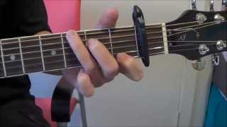 Guitar Capo By Planet Waves Daddario Unpacking And Test On Aj-220S Epiphone Acoustic Guitar
