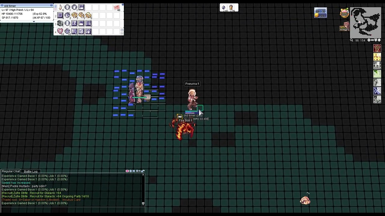 Ragnarok Online Double Cast Professor Thor dungeon