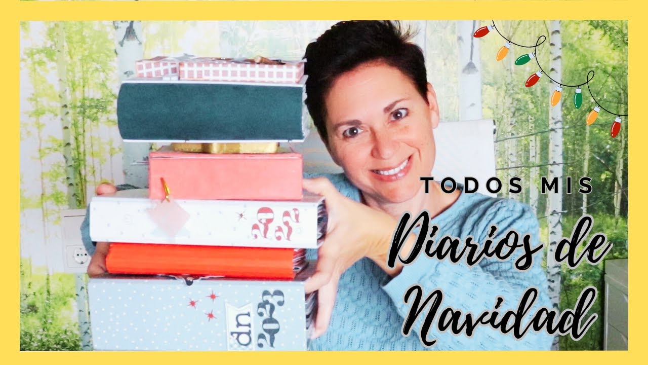 7 DIARIOS DE NAVIDAD y mucha  inspiración ✨de Principiante a Experta ✨👉consejos, tips SCRAPBOOKING