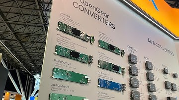 AJA Expands openGear with Dante & ColorBox Solutions | IBC2025