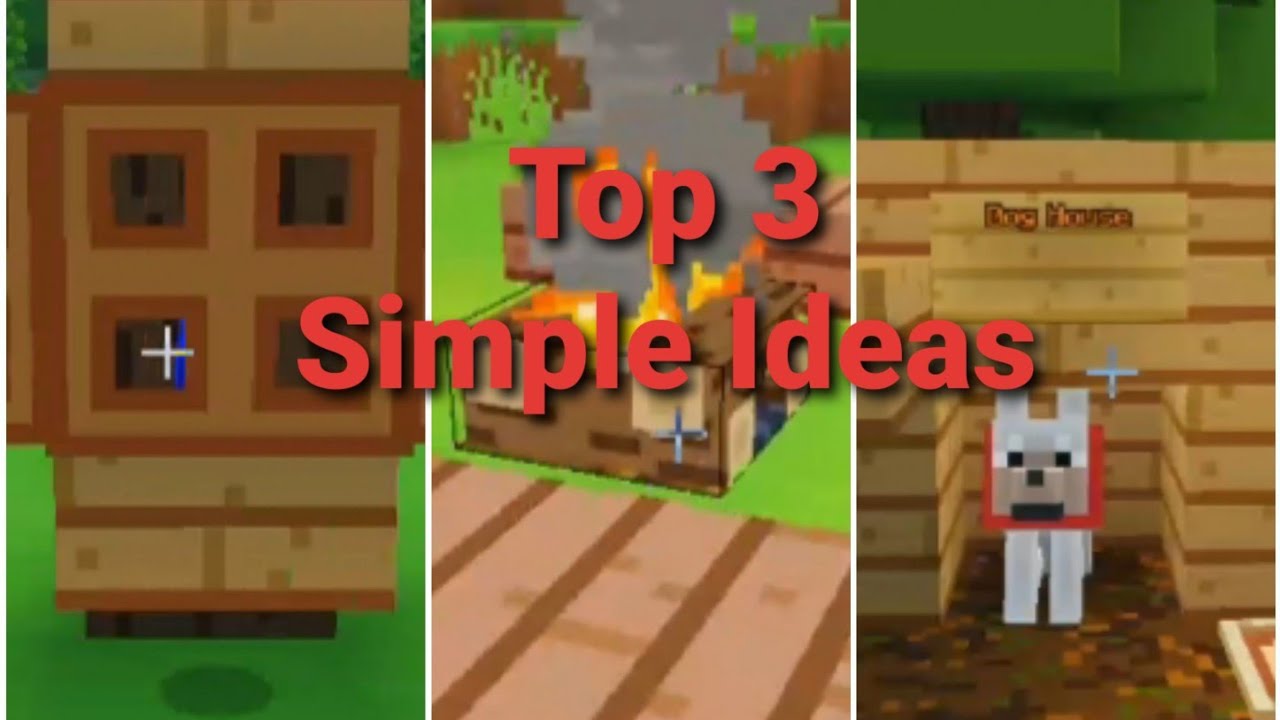 Top 3 Simple Build Ideas in Minecraft 1.18
