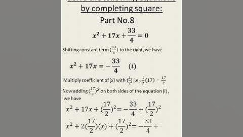 Class 10 Math: Quadratic Equations - Exercise 1.1, Question 3 (Part 8)@m.imathematics