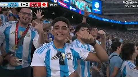 Argentina vs Canada match highlight Argentina won the match (2-0)
