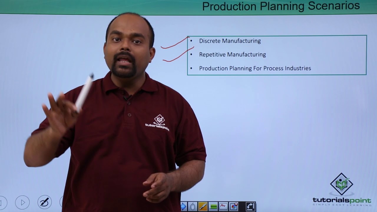 SAP PP - Production Planning Scenarios - YouTube