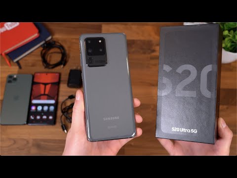 Samsung Galaxy S20 Ultra Unboxing!