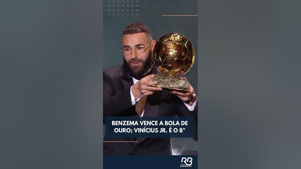 Karim Benzema é eleito o melhor jogador do mundo - Grupo A Hora